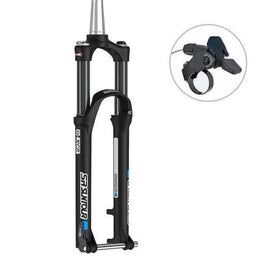 SR Suntour XCR32 Boost with remote lockout, Tapered (Thru Axle)