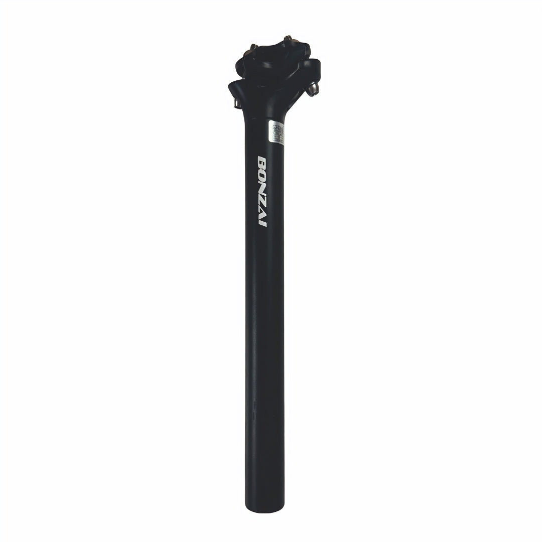 Bonzai 2-Bolt 27.2mm Aluminium Seatpost (Black)