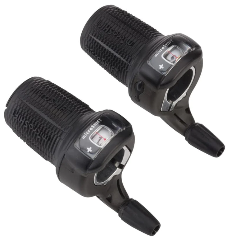 MicroShift Twist Shift Triple 8 speed Shifter Set