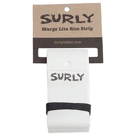 Surly 33mm Nylon Rim Strip, 29+, Rabbit Hole, WHITE, Each