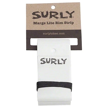 Surly 33mm Nylon Rim Strip, 29+, Rabbit Hole, WHITE, Each