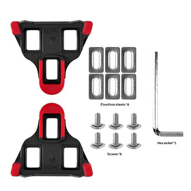 Road Bike SPD SL Pedal Cleats Self-Locking Cycling Shoe Cleat Set