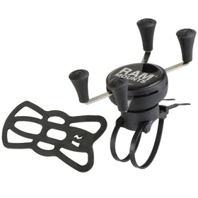 RAM® X-Grip® Phone Mount with RAM® EZ-On/Off™ Bicycle Base