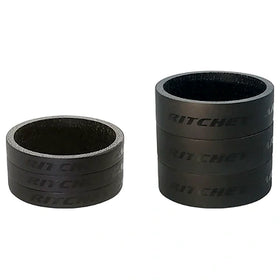 Ritchey Headset Spacers WCS Carbon Black UD Matte 28.6mm/3x5mm + 3x10mm Bag