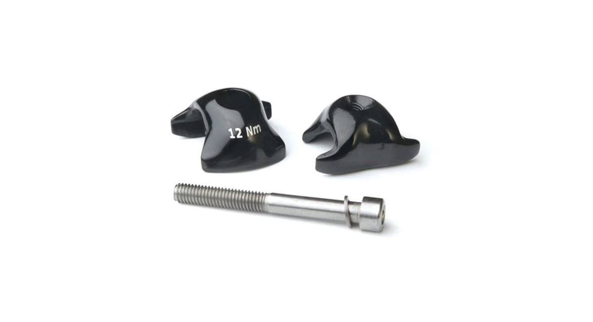 Ritchey WCS Carbon 1-Bolt Seatpost Saddle Rail Complete Clampset for 8x8.5 rails