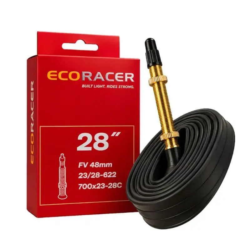 Ralson ECORACER Bicycle Tube 700x23-28C | Presta Valve 48mm, 60mm, 80mm