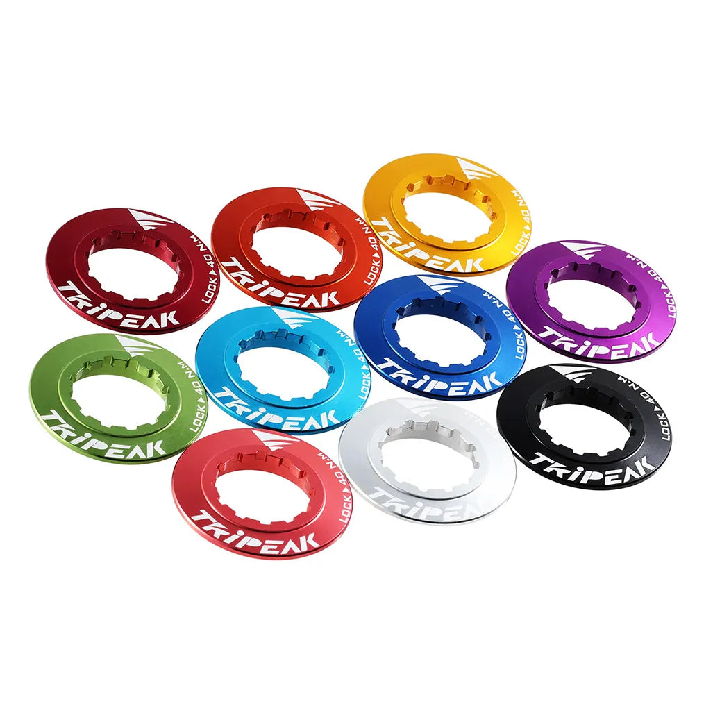 Tripeak Ultralight Rotor Lockring-Green (Set Of 2 Pcs.)