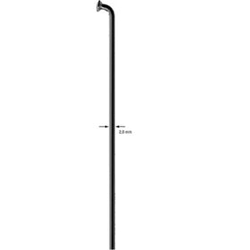 Sapim Leader Spoke J-Bend 14G 310 Black