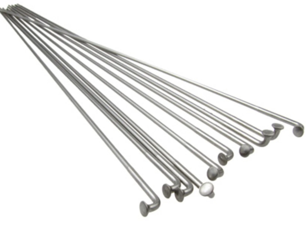 Sapim Leader Spoke J-Bend 14G Pre-cut, Silver, 278mm