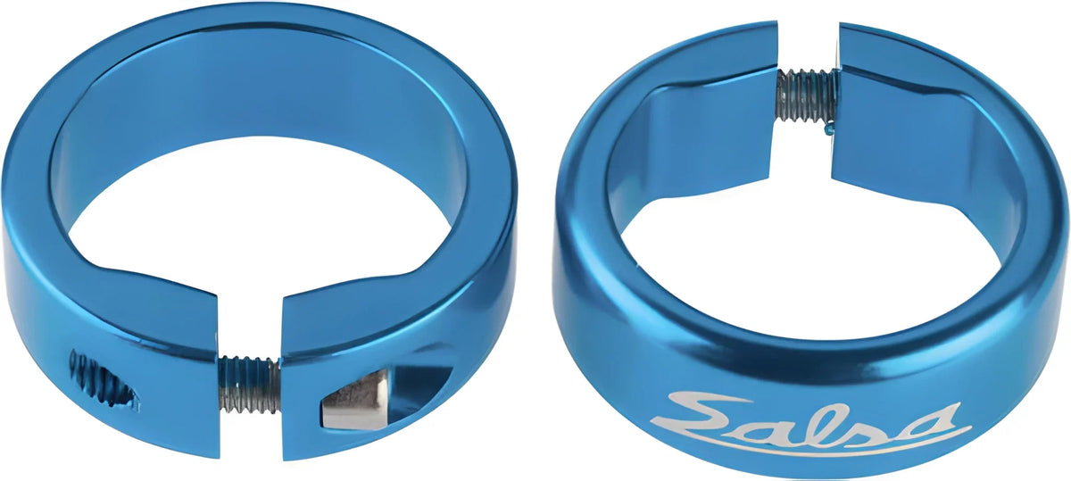 Salsa Lock-On Collars - Teal