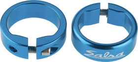 Salsa Lock-On Collars - Teal