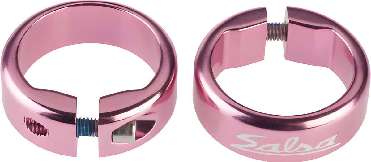 Salsa Lock-On Collars - Pink