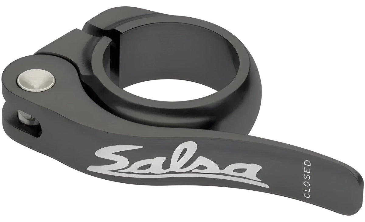 Salsa Flip-Lock Seat Collar 30.0mm, Black