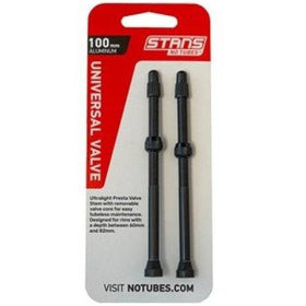 Valve Stem Pair, Universal, AL, Presta, 44mm
