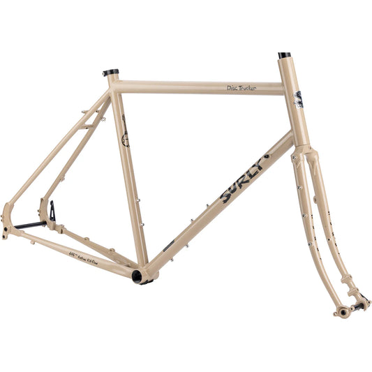 Surly - Frame Set - Disc Trucker 700c, 58cm, Grandpa's Khakis