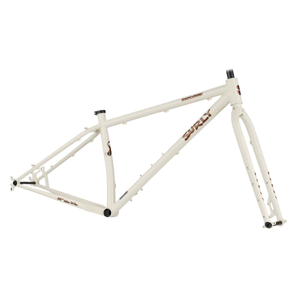 Surly - Frame Set - Karate Monkey, Large, Snow Mold White