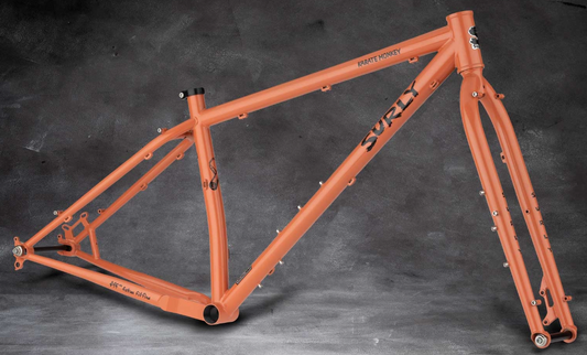 Surly - Frame Set - Karate Monkey, LG, Pink