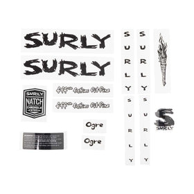 SUR Ogre Decal Set Black