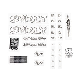 SUR Ogre Decal Set White