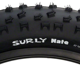 Surly Nate 26x4 27tpi tire, Wire Bead