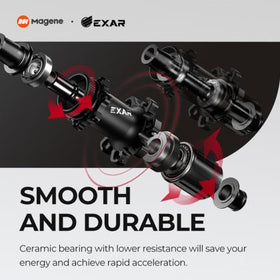 Magene EXAR Ultra DB508 Carbon Wheelset-50/58mm (Disc Brake)