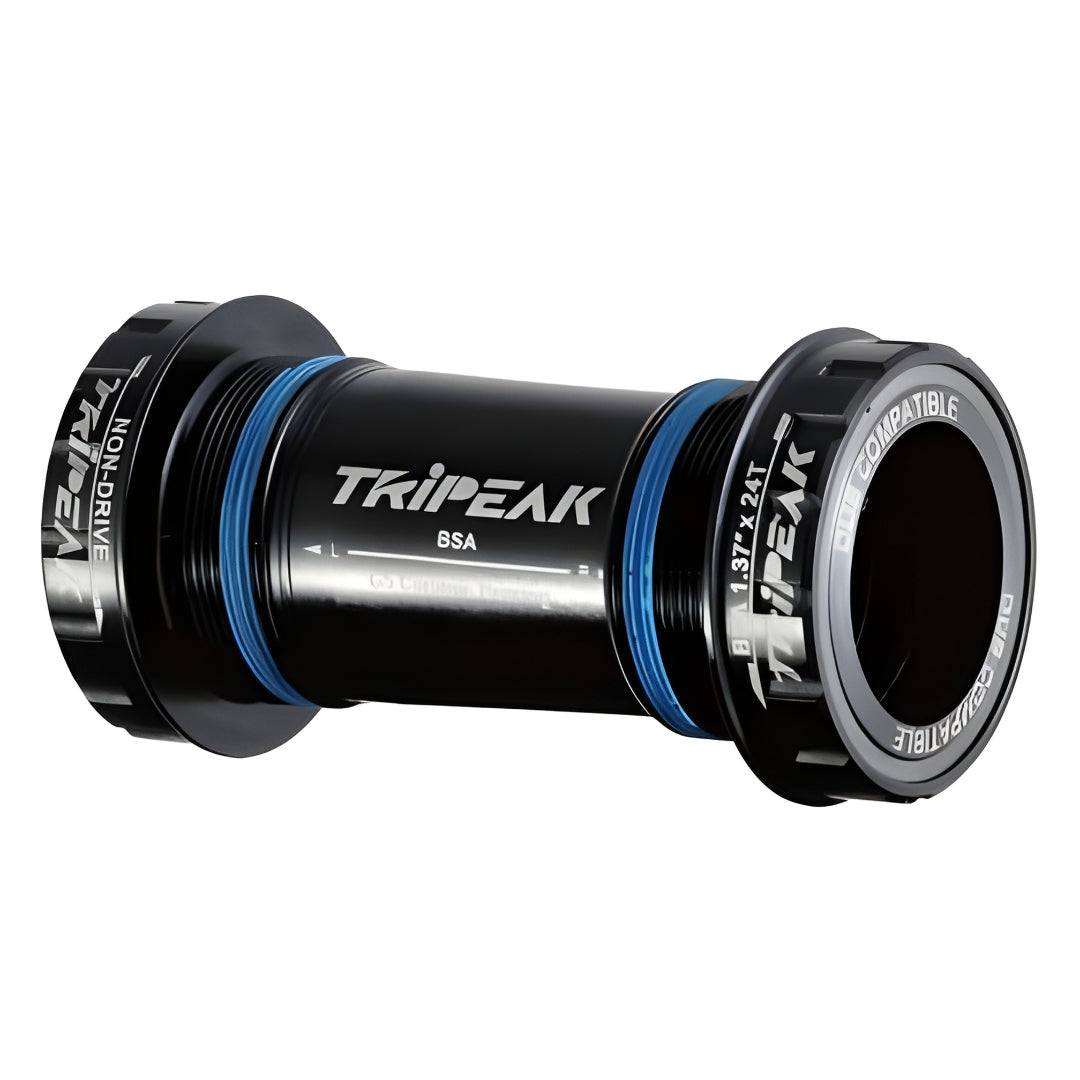 Tripeak BSA Threaded Bottom Bracket Ceramic 3-in-1 Shimano/SRAM/Rotor-Road (68mm)-Black