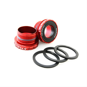 Tripeak BSA Threaded Bottom Bracket Shimano MTB (73mm)-Red