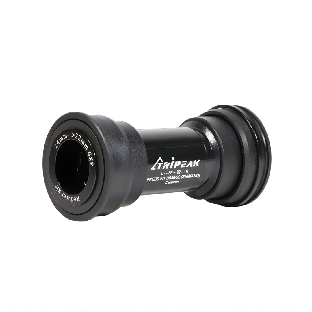 Tripeak BB86 Pressfit Bottom Bracket Ceramic Shimano (86-92mm)-Black