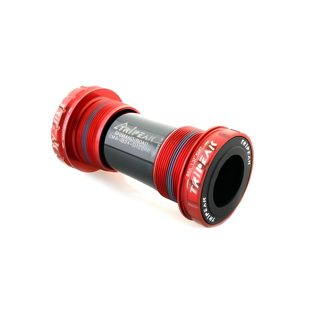Tripeak BSA Threaded Bottom Bracket Shimano Road (68mm)-Red