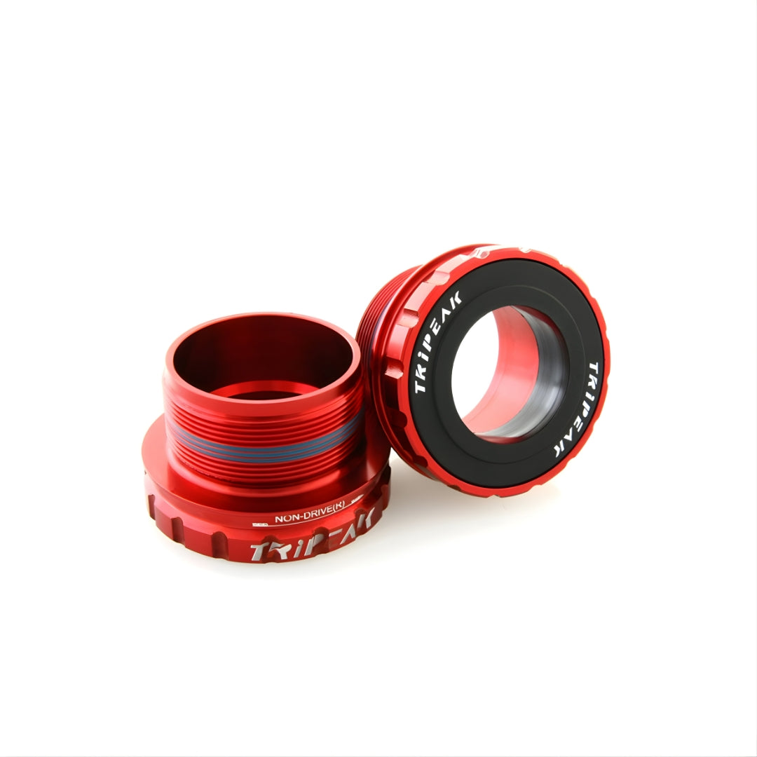 Tripeak BSA Threaded Bottom Bracket Shimano Road (68mm)-Red