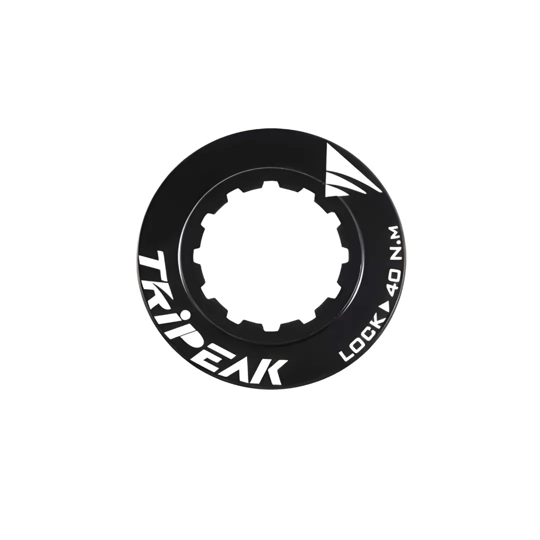 Tripeak Ultralight Rotor Lockring-Black (Set Of 2 Pcs.)
