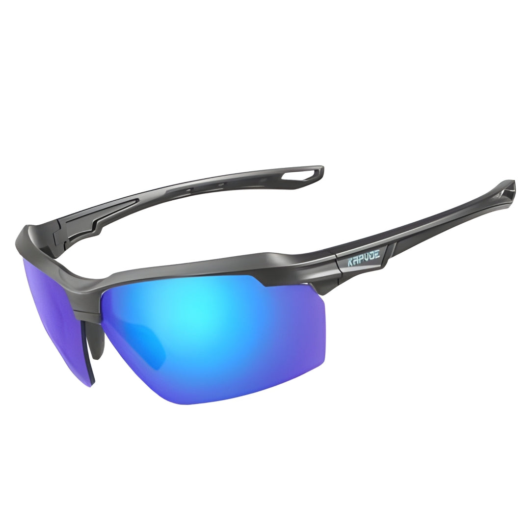 Kapvoe X87 Color Polarized Glasses-Blue/Black