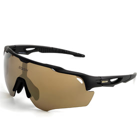 SCVCN X18 Sport Glasses-Gold/Black
