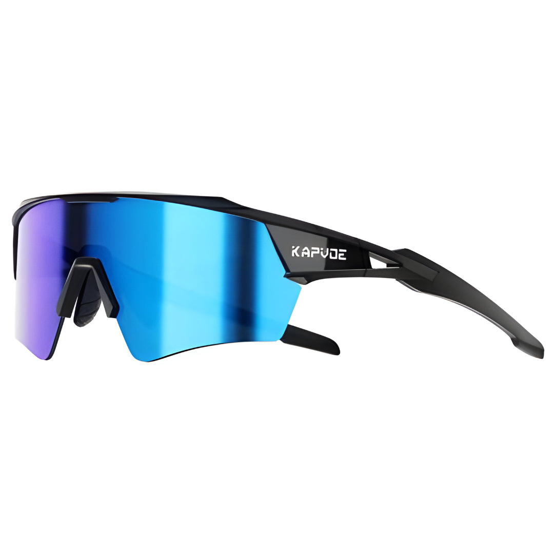 Kapvoe DreamChaser Wings Sports Sunglasses-Blue/Black