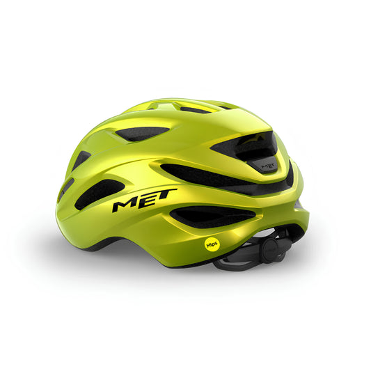 MET Idolo MIPS Road Cycling Helmet (Lime Yellow Metallic Glossy)