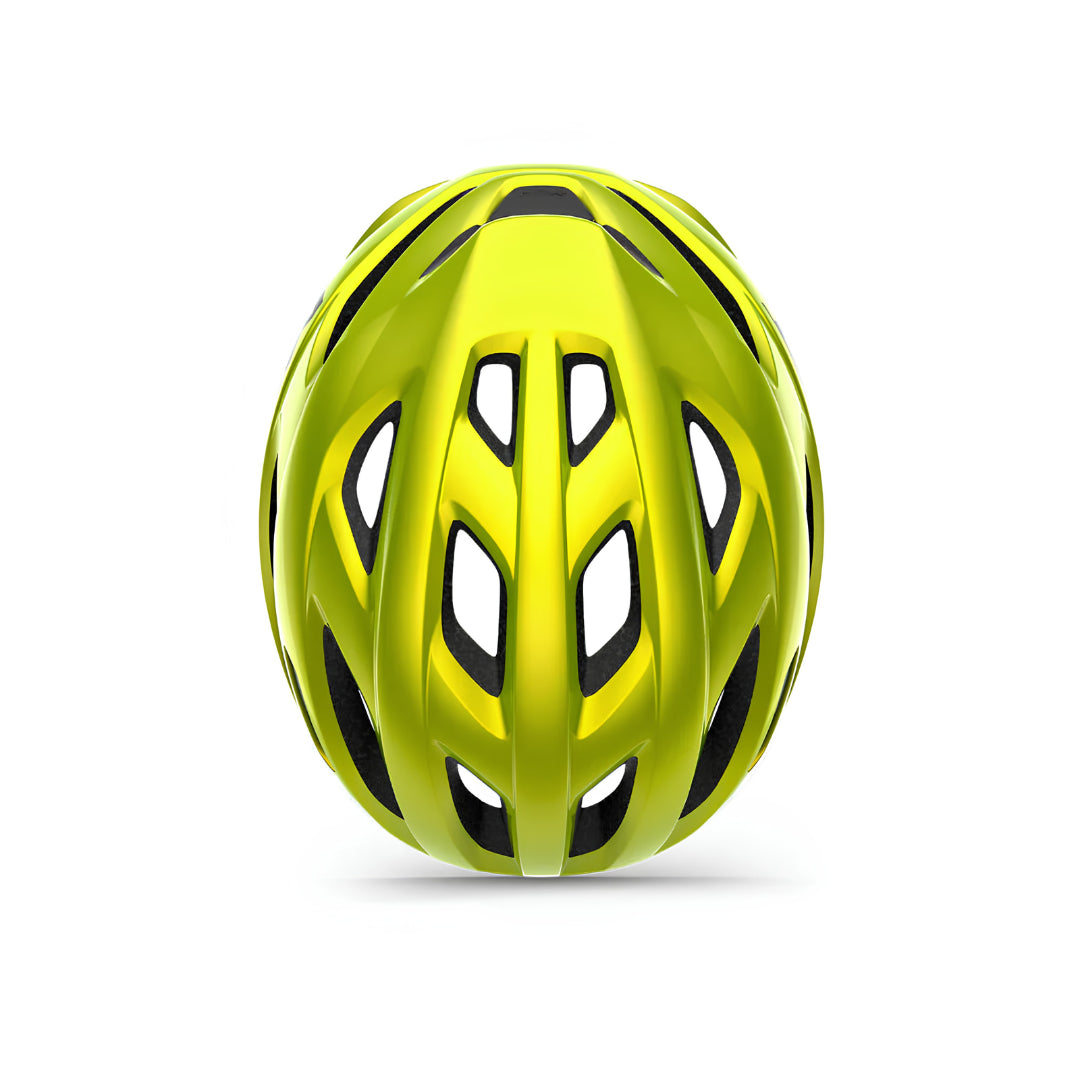 MET Idolo MIPS Road Cycling Helmet (Lime Yellow Metallic Glossy)