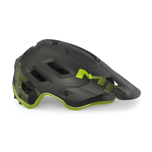 MET Roam MIPS MTB Cycling Helmet (Camo/Lime Green/Matt)
