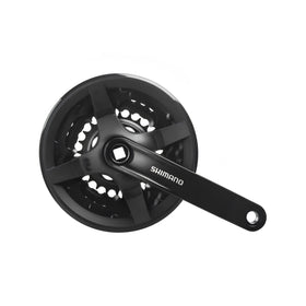 SHIMANO TY Front Chainwheel FC-TY301 ( Select Option=42X34X24T, 150MM, W/CG)