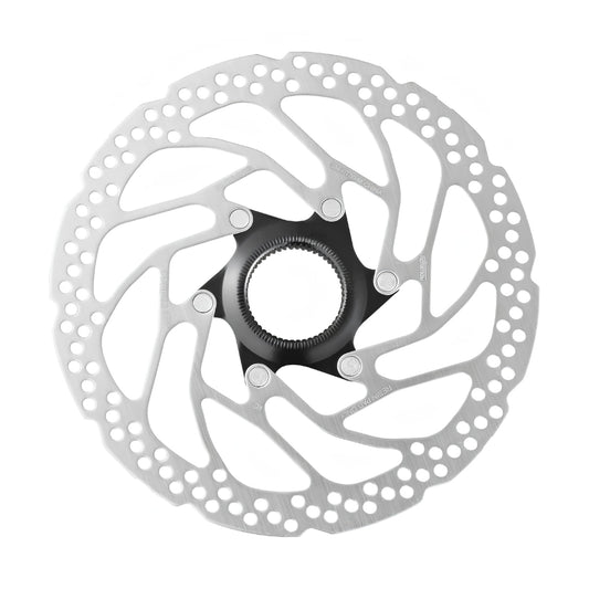 SHIMANO ROTOR FOR DISC BRAKE, SM-RT30, M 180MM, W/LOCK RING(INTERNAL AND EXTERNAL SERRATION),FOR RESIN PAD ONLY, IND.PACK