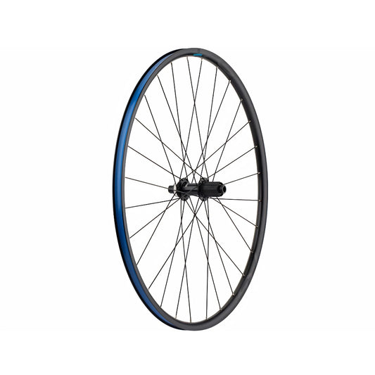 SHIMANO WHEEL, WH-RS171-700C, F:28H/R:28H, FOR 10/11SPD, OLD-100/142MM , F/R:12MM E-THRU, CLINCHER, BLACK, W/STANDARD STICKER, W/RIM TAPE, FOR CL DISC