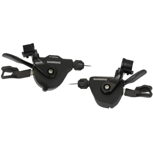 SHIMANO SHIFT LEVER SET, SL-RS700-I, R AND L, FOR FHB ROAD, 2X11-SPEED, 2050/1800MM INNER, 600/600MM SP41& 300MM SP41S BLACK OUTER, BLACK, IND.PACK