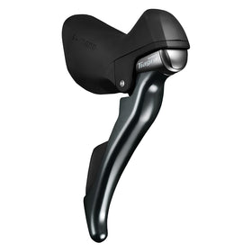 SHIMANO SHIFT/BRAKE LEVER,ST-4700, TIAGRA, LEFT, 2-SPEED, W/1800MM INNER W/O (OUTER, OUTER STOPPER), BLACK BRACKET COVER, IND.PACK