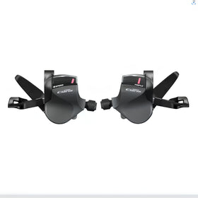 SHIMANO SHIFT LEVER SET, SL-R2000/R2030, CLARIS,R&L FOR FLAT HANDLEBAR ROAD, 3X8-SPEED, RAPIDFIRE PLUS,W/OGD,W/2050X1800MM INNER600X600X300MM BLACK(SP41)OUTER,IND.PACK