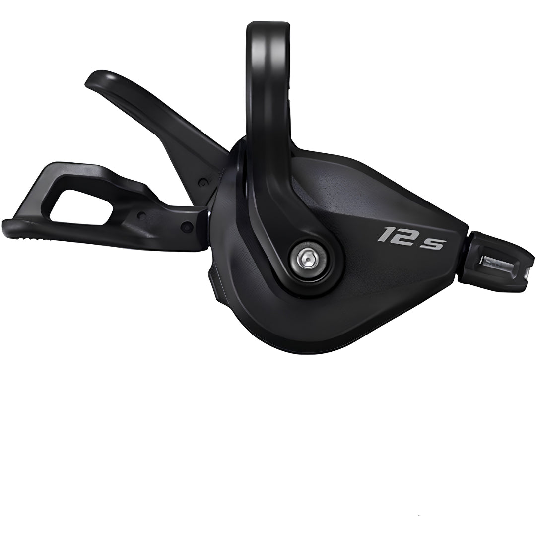 SHIMANO DEORE SHIFT LEVER SL-M6100-R RIGHT, 12 SPEED RAPIDFIRE PLUS 2050MM INNER, W/O OGD, BLACK OT-SP41S(1880MM), 6MM CAP x 3, NOSE CAP x 1