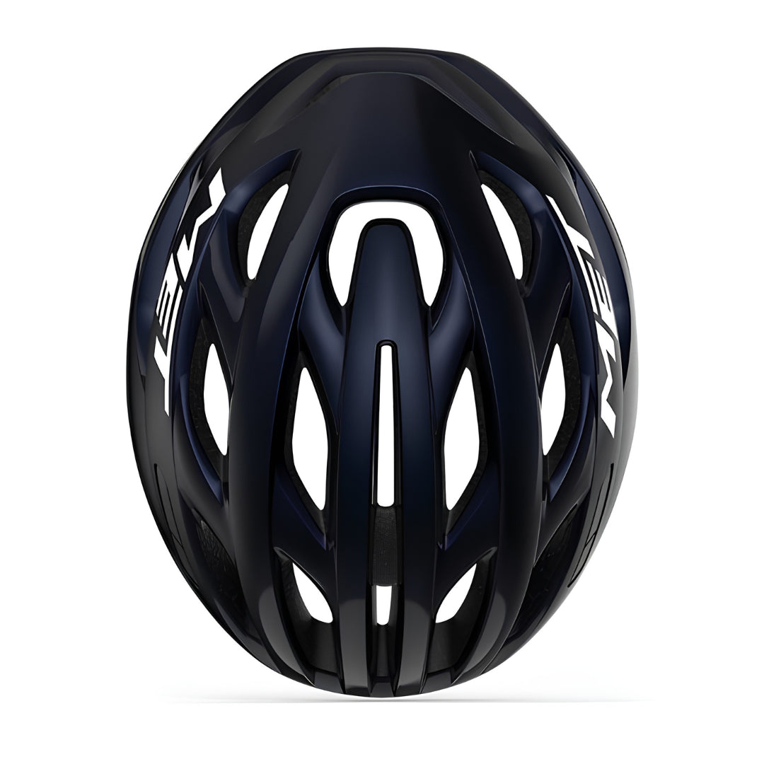 MET Helmet ESTRO MIPS Blue Pearl Black/Glossy Bicycle Helmet