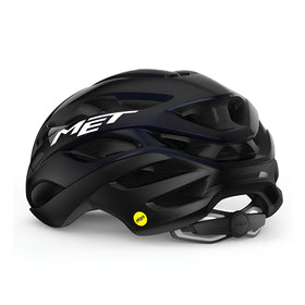 MET Helmet ESTRO MIPS Blue Pearl Black/Glossy Bicycle Helmet
