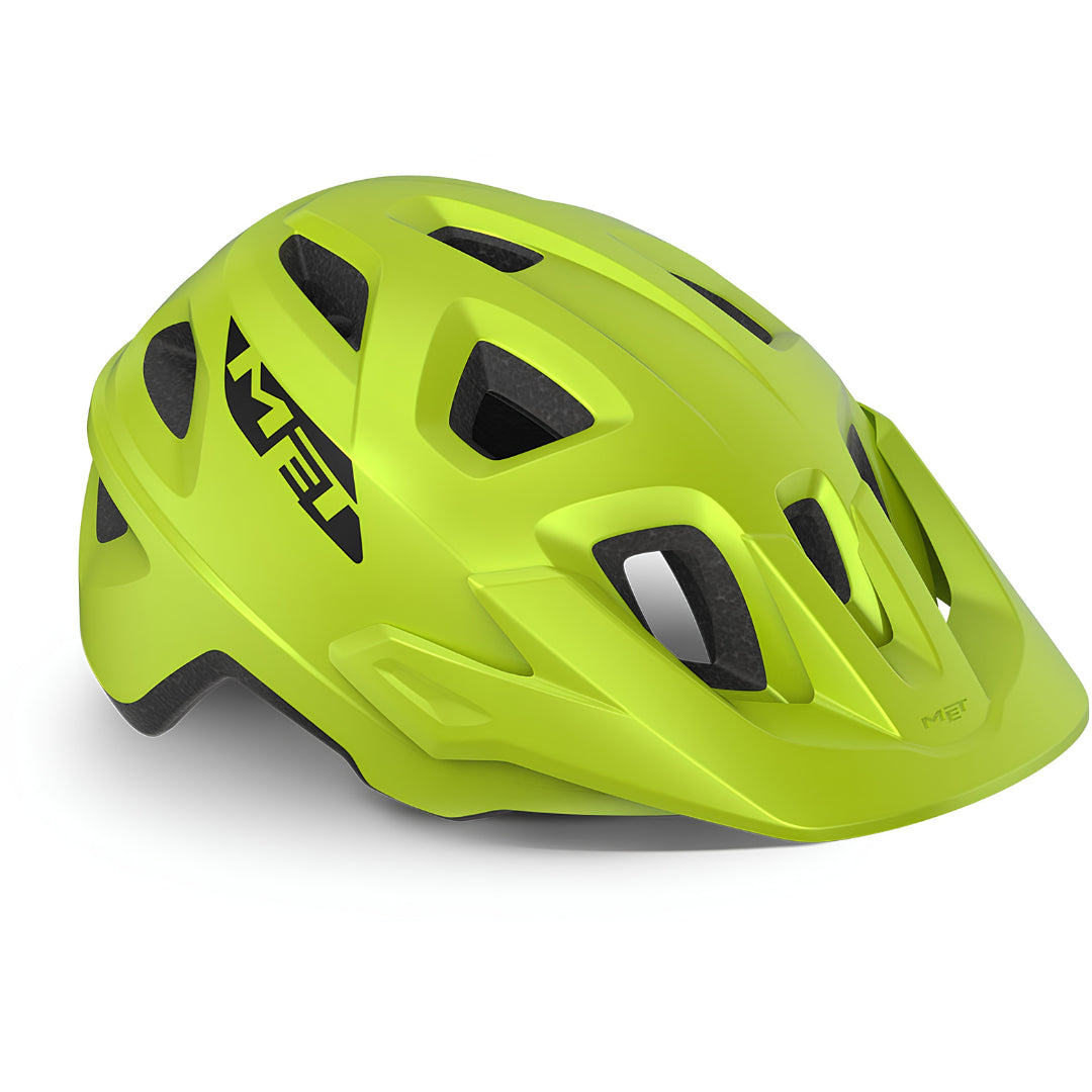 MET Echo Helmet – lime green matt M