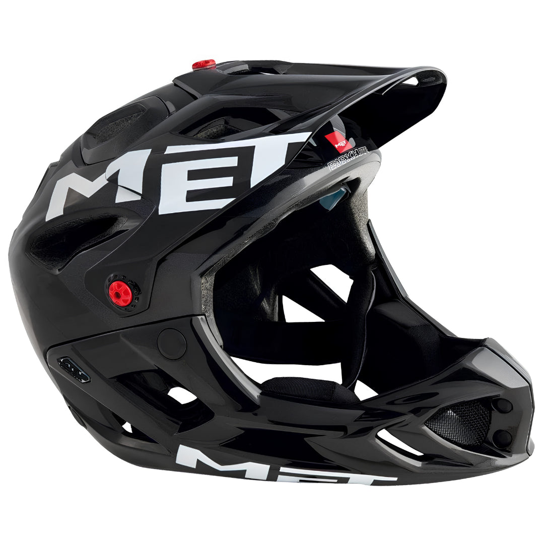 Met Parachute Hes Anthracite Black Glossy