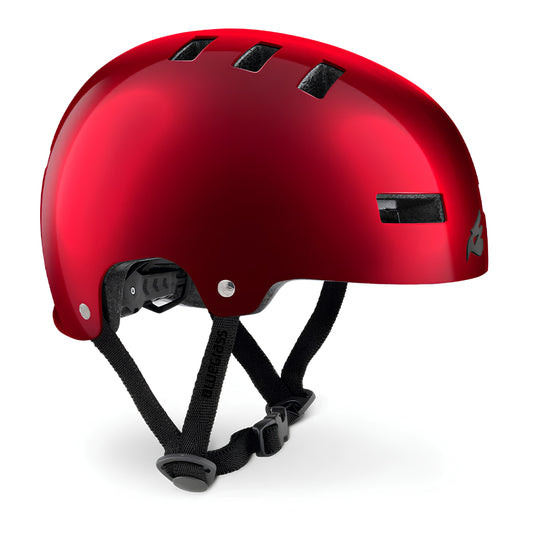 MET SUPERBOLD CE RED METALLIC | GLOSSY