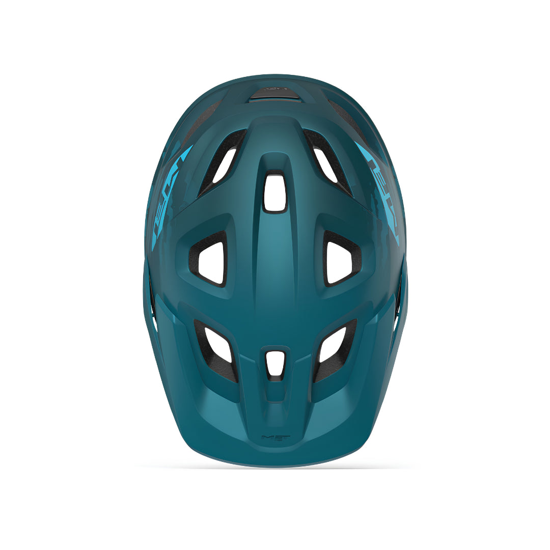 MET ECHO MIPS CE PETROL BLUE | MATT